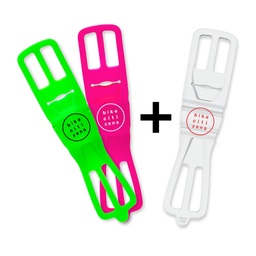 [FP06-0002] Finn 2 + 1 gratis (Grün + Pink + Transparent) (Englisch)